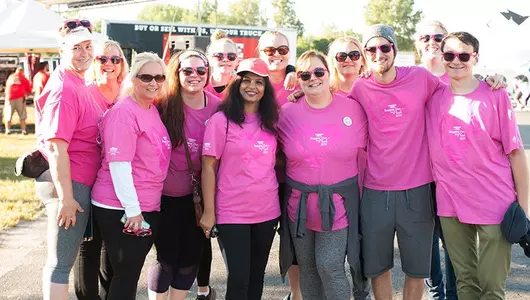 group of walkers at SOIP