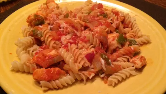 chicken pasta skillet recipe