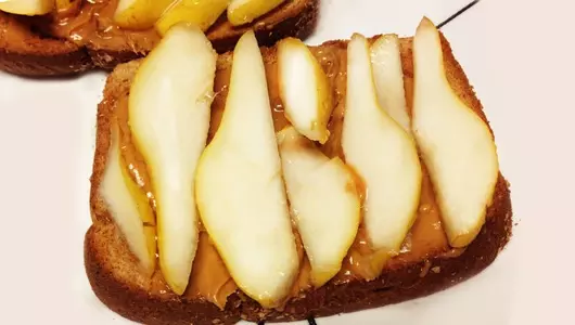 pear toast recipe