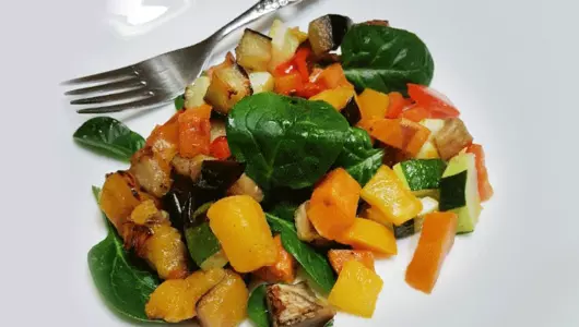 roasted vegetable salad recipe