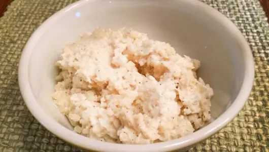 mashed cauliflower