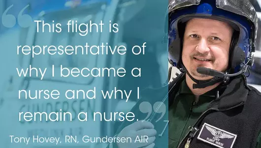 Tony Hovey - RN - Gundersen AIR