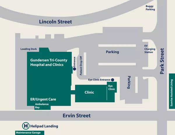 Whitehall Campus Guide Map